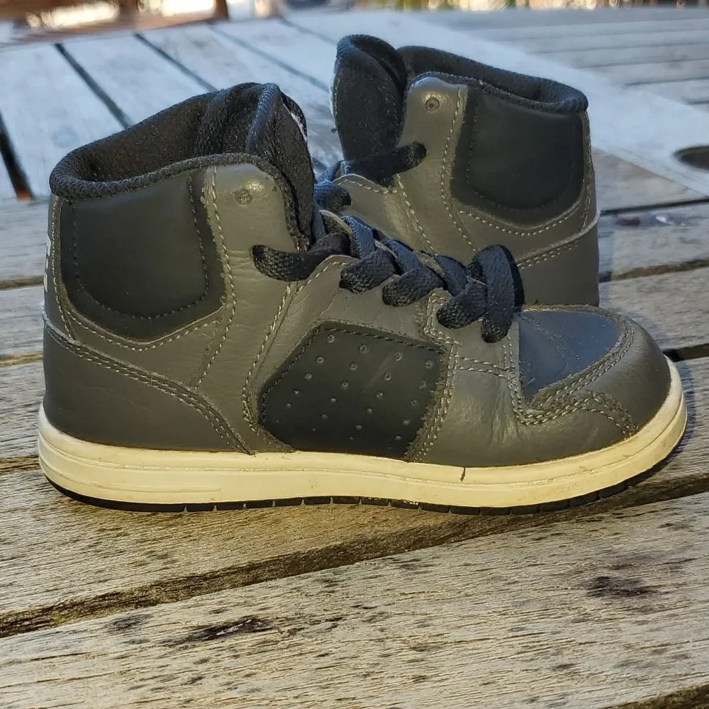 DC Black High Tops Toddler 9